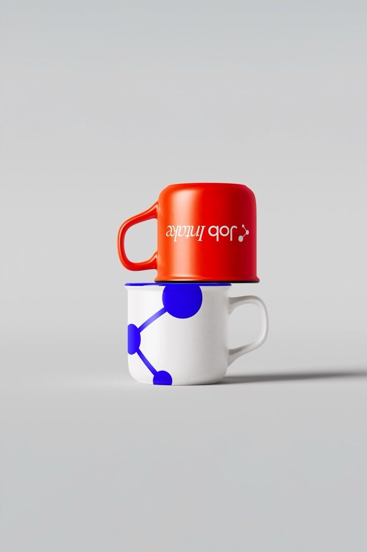 Tasses avec branding dessus